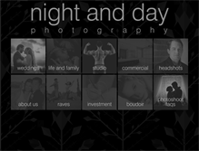 Tablet Screenshot of nightanddayphoto.ca